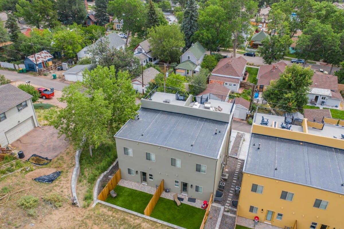 4Bd Home W Rooftop Patio Fire Pit & Mountain Views Colorado Springs Exterior foto